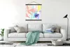MuchoWow® Textilposter Sommer - Gelb - Strand 120x120 cm Produktbild-Vorschau 3