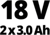 Einhell PXC Starter Kit 2x 3.0Ah & Twincharger Kit 4512083 Podgląd zdjęcia produktu 13