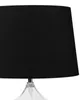 BELIANI stolní lampa Průhledná černé sklo 45 cm kulatá Náhled obrázku produktu 5