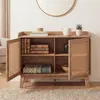 Bufet 2-drzwiowy z trzciny rattanowej, szerokość 110 cm - Podgląd zdjęcia produktu 8