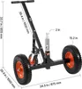 SucceBuy Carrello per rimorchio da 1200 libbre - altezza Anteprima dell’immagine prodotto 8