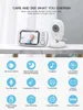 Babyphone mit 3,5-Zoll-LCD, 2-Wege-Audio, Produktbild-Vorschau 6