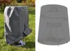 Wetterschutzhülle Rundgrill Ø50x78cm grau Grillabdeckung Produktbild-Vorschau 1