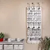 Mucola Wandgarderobe 100cm Garderobe mit 6 Kleiderhaken Produktbild-Vorschau 5