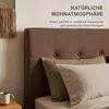 Homestyle4u Polsterbett 180x200 mit Lattenrost Doppelbett Produktbild-Vorschau 8