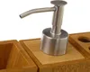 HowHomely | Badaccessoires - Set van 4 stuks - van bamboe - Productafbeelding-voorbeeld 2