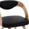 vidaXL Esszimmerstühle 2 Stk. Schwarz Bugholz und Produktbild-Vorschau 6