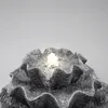 esotec Solar Muschelbrunnen mit Akku und LED Licht Produktbild-Vorschau 9