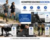 3x Kompressionsstrümpfe Herren Damen Schwarz+Blau+Weiss Produktbild-Vorschau 5