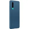 A blue Huawei phone case is shown from a side angle against a white background. Náhled obrázku produktu