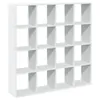 A white, multi-compartment shelving unit against a white background. Produktbild-Vorschau