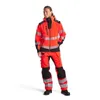 Blakläder Warn-Softshelljacke 44912513 rot/schwarz Uni, S Produktbild-Vorschau 7