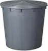 Regentonne rund mit Deckel und Hahn 500 L anthrazit Produktbild-Vorschau 2
