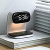 Luce notturna da tavolo a LED Caricatore induttivo Qi 15W Anteprima dell’immagine prodotto 11
