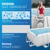 Power Steel™ Frame Pool Komplett-Set, eckig, mit Produktbild-Vorschau 34