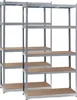 Wiltec Set 2x Schwerlastregal 100x60x200cm, 200kg/Ablage, Produktbild-Vorschau 1