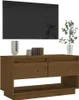 vidaXL TV-Schrank Honigbraun 74x34x40 cm Massivholz Kiefer Produktbild-Vorschau 7