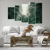 Bild auf Leinwand - Leinwandbild - 5 Teile - Dschungel Produktbild-Vorschau 6