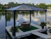 Palram - Canopia Aluminium Pavillon Palermo 3600 Anthrazit Produktbild-Vorschau 3