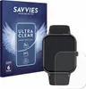 6x Für Yuede Smartwatch 1.85" Schutzfolie Savvies Produktbild-Vorschau 1