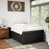 vidaXL Boxspringbett mit Matratze Schwarz 120x200 cm Produktbild-Vorschau 3