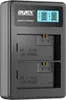 USB Dual Ladegerät für Sony NP-FW50 Akkus beleuchtetes Produktbild-Vorschau 1