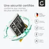 CELLONIC 1x Batterie pour Casque micro Compatible avec Voir les images du produit 3