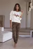 Buffalo Leggings camelfarben-schwarz-leo Größe 40/42 Produktbild-Vorschau 5