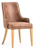 Luxus Lehnstuhl Polster Stühle Loft Designer Möbel Schwarz Produktbild-Vorschau 4