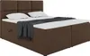 MEBLINI Boxspringbett mit Bettkasten - Gepolstert Produktbild-Vorschau 2