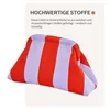 Damen Clutch, Sommer Gestrickt Gestreift Klein Clutch, Produktbild-Vorschau 7
