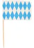 Deko-Picker 8 cm "Bayrisch Blau" Produktbild-Vorschau 4