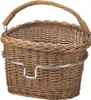 KLICKfix Weidenkorb Mini, Vorderseite, Fahrradkorb, Holz, Produktbild-Vorschau 1