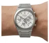 Seiko Herrenuhr SSB451P1 Silber Produktbild-Vorschau 3
