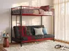 Hochbett mit Schlafsofa mit Futonmatratze - 90 x 190 cm - Produktbild-Vorschau 1