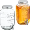 Relaxdays Getränkespender 2er Set, Limobehälter 3,5L, Produktbild-Vorschau 1