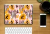 MuchoWow® Laptop Aufkleber Sticker Cover Orange - Rosa - Produktbild-Vorschau 2