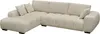 Ecksofa aus Stoff "Monceau" - 3-Sitzer - Beige Produktbild-Vorschau 1