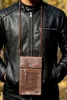 Leder-Neckwallet mit Reißverschluss – Nackentasche – Sicher Produktbild-Vorschau 4