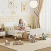 AIYAPLAY Kinderbett Kleinkindbett mit Rausfallschutz Produktbild-Vorschau 2