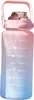 BPA-freie 2000ml Sportflasche PC für Wasser Getränke robust Produktbild-Vorschau 1