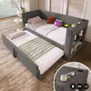 Sweiko Polstertes Daybett 90x200 cm, Einzelbett Schlafsofa Produktbild-Vorschau 10
