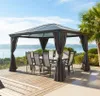 Pergola "belize" graphit 3,6x3m aus aluminium  - Hespéride Produktbild-Vorschau 1