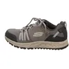 A side view of a single gray Skechers men's sneaker against a white background. Voir les images du produit
