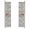 Hochschrank Badezimmer IRAKLIO-56-ROSE altrosa B/H/T ca. Produktbild-Vorschau 2