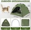 Haustierzelt Katzen Hunde Katzenhaus Katzenzelt Hundezelt Produktbild-Vorschau 3