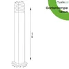 LUMILED luce da sentiero luce da bitta da esterno lampada Anteprima dell’immagine prodotto 20