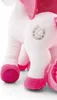 A close-up view of the rear end of a plush unicorn toy. Produktbild-Vorschau