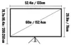 VEVOR 16:9 Beamer Leinwand Rolloleinwand Stativ 4K-HD Produktbild-Vorschau 7