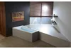 Raumspar Badewanne ANDRA, 180x90x45cm, links, weiß Produktbild-Vorschau 2